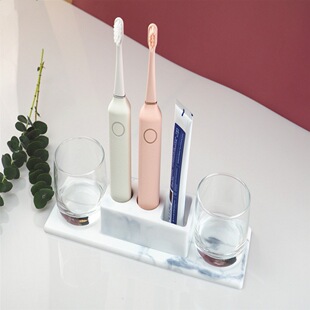 diy a variety of toothbrush storage rack toothbrush mouthwash Cup storage box mirror silicone mold resin drop mold