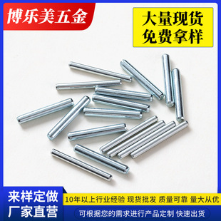 Customized Cylindrical Optical Axis Stainless Steel Rubbing Shaft Toy Car Positioning Shaft Iron Shaft Pin Embossing Shaft Knurled Pin Supply