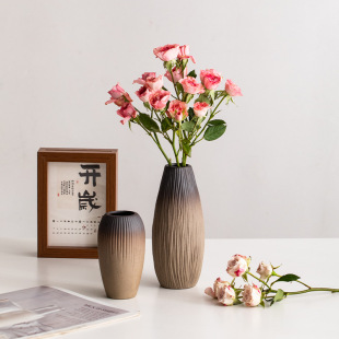 Reading Road vintage ceramic decoration dried flower Flower living room flower arrangement decoration small vase office coffee table flower device
