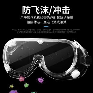 Medical grade multi-function goggles epidemic isolation goggles medical protection medical care splash proof closed grade glasses