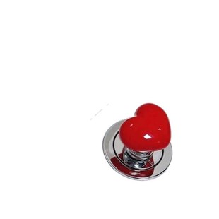 Toilet universal push switch toilet button heart-shaped accessories extension special flusher long nail art