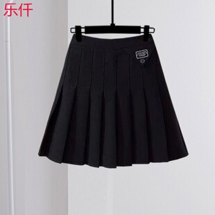 Girls summer cotton short-sleeved shirt suit children (over 8 years old, over 140cm) shirt pleated skirt