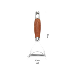 Fruit Peeler Kitchen Multifunctional Food Grade Blade Stainless Steel Household Fruit Planer Apple Peeler
