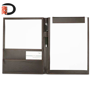 A4 business office PU folder sales folder contract folder high-grade multi-functional manager folder