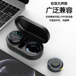 Customized Private Model M36 One-To-Two Wireless Lavalier Microphone Magnetic Live Broadcast Noise Reduction Radio Bluetooth Microphone