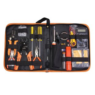 Network maintenance tool combination suit JM-P15 network wiring engineering tool kit cable Finder crimping pliers