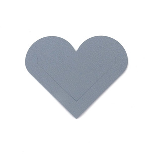 Wholesale Creative Simple Leather Love Bookmark Portable Book Page Clip Heart-shaped Bookmark Student Gift Corner Protective Cover