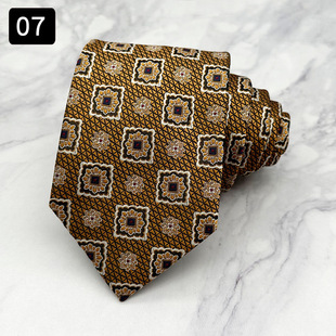 New style tie trendy men's formal wear business casual fashion Paisley cashew pattern elements hand style wide version 8CM