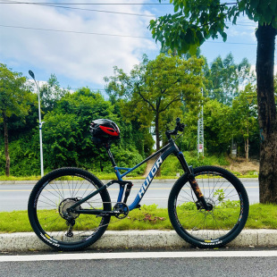 Shuttle aluminum alloy soft tail mountain bike adult variable speed sports bike unisex factory wholesale