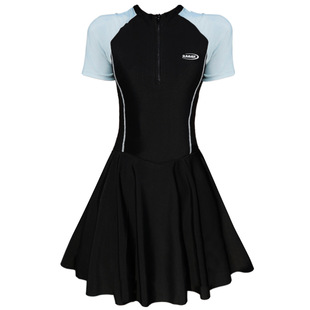 Swimwear Women's 2024 New Style Belly-Covering Slimming Hot Spring Pool Skirt Swimming Pool Sports Professional Conservative Swimwear