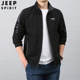 JEEP Jeep зимняя боковая шитая сумка повседневная молния комбинированная повседневная двухсторонняя куртка мужской 0026