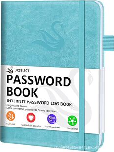 Cross-border Amazon password record book paperback index cut this support original notebook