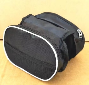 Bicycle Front Beam Bag Upper Tube Bag Waterproof Saddle Bag Mountain Bike Front Beam Bag Riding Equipment Accessories Storage Bag