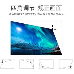 P10-II Mini Projector Mobile Phone Same Screen DLP Projector Android Smart Mini Portable Home Theater