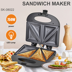 110V cross-border generation sandwich machine household breakfast machine electric cake pan SANDWICH MAKER US regulations
