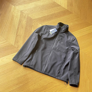 RL Ruff Autumn Anti-wet Fleece Mock Collar Jacket American Style Business Casual Jacket Windproof Jacket