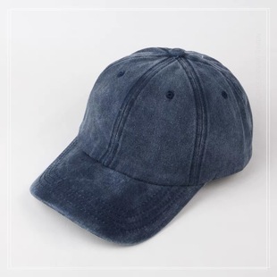 Japanese Style Soft Top Washed Vintage Cap Women's Spring and Summer Curved Eaves All-match Student Casual Men's Outdoor Baseball Cap