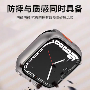 Применимо для Apple iwatch s10 все включено защитная оболочка S9 оболочка пленка встроена в секунду, чтобы изменить корпус часов ultra360