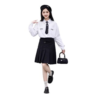 Online Store Cross-Border Export Школьн Форм2025 Girls Spring & Fall School Uniform Skirt