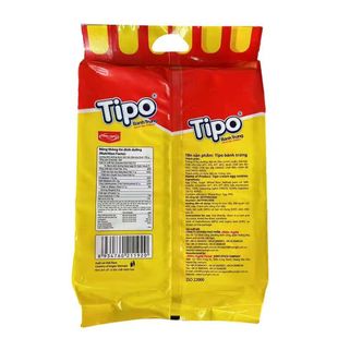 Vietnam imported Tipo bread dry 115g bag coated bread slices dry cake breakfast biscuits super delicious snacks