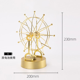 Modern Simple Chaotic Pendulum Perpetrant Machine Balance Newton Ball Perpetrator Ornament Rotating Swing Physical Swing