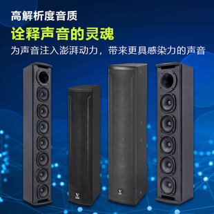 VH series conference room audio suit conference sound column speaker power amplifier combination anti-howling reverberation multi-function