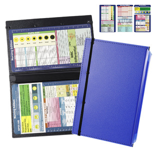 Rui Yinxiang A4 Folding Board letter size Triple Folding Board Nurse Folder PP Folding Board Medical Folder