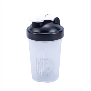 Milkshake Shake Cup 400ml Convenient Protein Powder Mixing Cup for Men and Women Outdoor Sports Fitness Plastic Water Cup Kettle