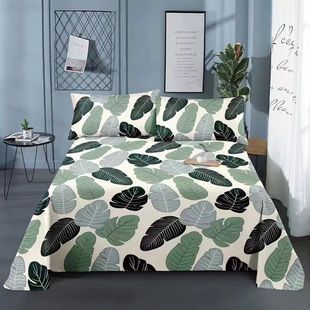 Pure Cotton Old Coarse Cloth Bed Sheet Single Piece Thickened Encryption Shandong Coarse Cloth Single Double Student Bed Sheet Enlarge Kang Yiheng