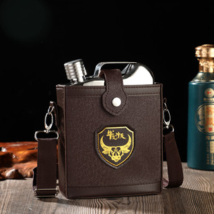 Thickened German High-End 316 Portable 304 Stainless Steel Wine Bottle 3kg 5kg 3.5kg Wine Barrel Russian Wine Set