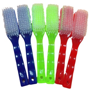 Crystal shoe brush color brush household plastic bristle shoe cleaning brush shoe washing brush laundry brush board brush