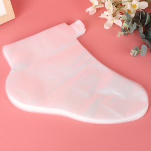 Disposable Foot Film Plastic Foot Film Cover Long Tube Foot Cover Socks Test Shoe Cover Waterproof Shoe Cover Foot Crack Foot Treatment Nursing