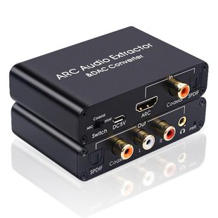 HDMI ARC Audio Extractor Digital to Analog DAC Converter