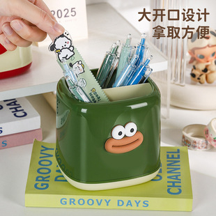 Pen container large capacity multi-functional student desktop storage DIY storage box desk office advanced decoration
