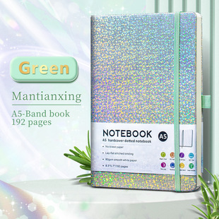 Cross-border exclusive for gypsophila creative simple A5 notebook business notepad elastic band strap customizable LOGO