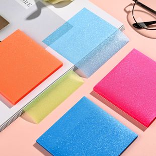 Fluorescent Color Post-it Notes Student Notes Repeatable Post-it Notes Square Notepad in stock Wholesale