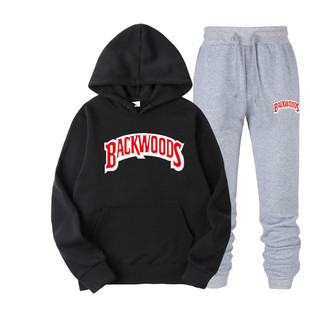 Весенний и осенний новый спортивный свитер BACKWOODS мужской спортивный свитер с принтом толстовка свитер брюки костюм мужской