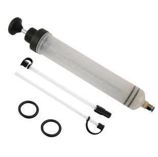 Auto repair large syringe manual oil extractor manual pull suction refueling gun transmission oil replacement tool gear oil