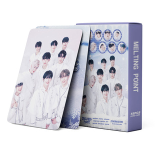 KPOP integration link G-IDLE album idol support IVE photo card ZB1 combination 55 small films