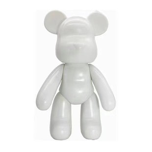 Fluid bear a generation of white embryo wholesale pigment painted Diamond DIY manual fluid bear stall supply fluid