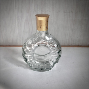 Factory direct supply 100ml small wine bottle tasting wine bottle transparent thickened glass empty wine bottle 125 ml health care medicine