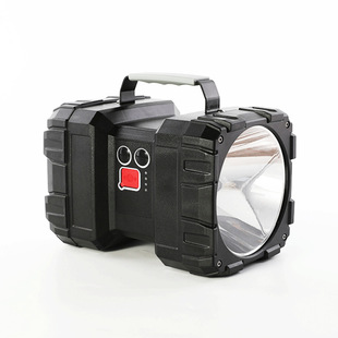 Cross-Border strong light charging portable lamp super bright long-range high-power household outdoor multi-function work exploration flashlight