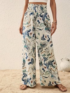 2025 New All-match Casual Women's Pants Summer Thin Small Loose Dose Pants Women's Wide-leg Pants