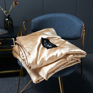Summer cool quilt three-piece air conditioning quilt four-piece ice silk thin quilt summer student dormitory washable one wholesale