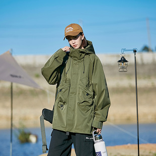 Jacket Couple Spring & Fall Windproof and Waterproof Mountaineering Clothing Men's Mountain Climbing Functional Jacket Work Jacket Women's Winter New Style