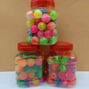 Floating animal elastic ball a variety of animal mixed colorful park water floating cartoon ball one yuan wholesale