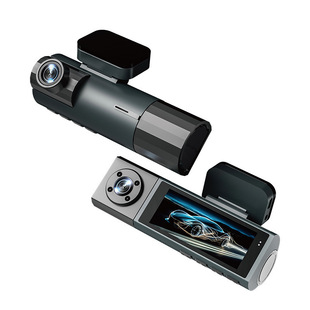 New best selling 1080P three-recording driving recorder WiFi connection HD night vision wide-angle reversing image wholesale