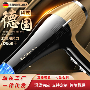 German hair dryer household high-power air duct hair salon dedicated high-speed 3500w ion hair care quick drying fan