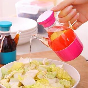 B & High Color Value Large Capacity Oil Pot Household Seasoning Bottle New Style snack bar powder shop kitchen seasoning bottle vinegar