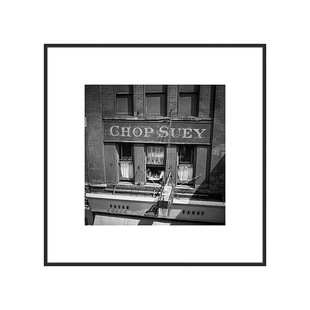 Black and white photo cardboard decorative painting living room dining room retro Jiugongge combination photography niche art hanging painting mural